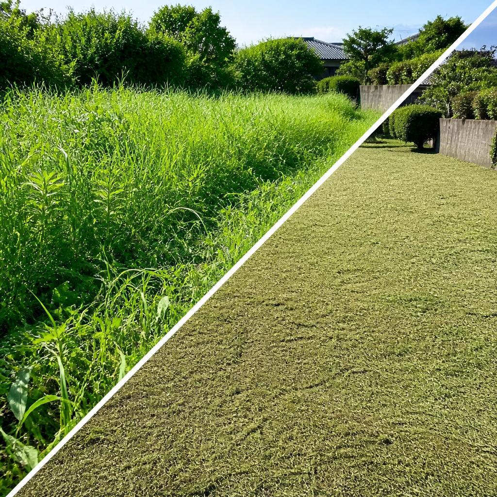 熊本市南区で安い草刈りなら！お得な料金と高品質な仕上がりを実現