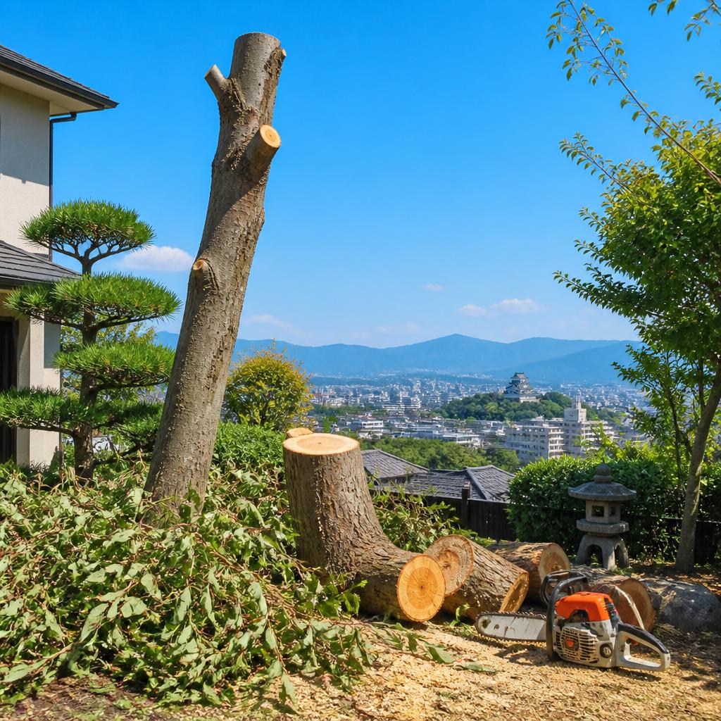 熊本市で庭木伐採のプロフェッショナルにお任せ！