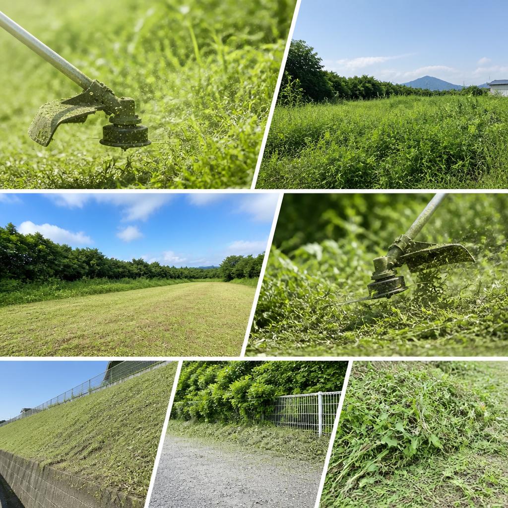 私たちの草刈りサービスの特徴