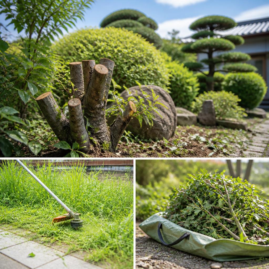 当社の草刈りサービス