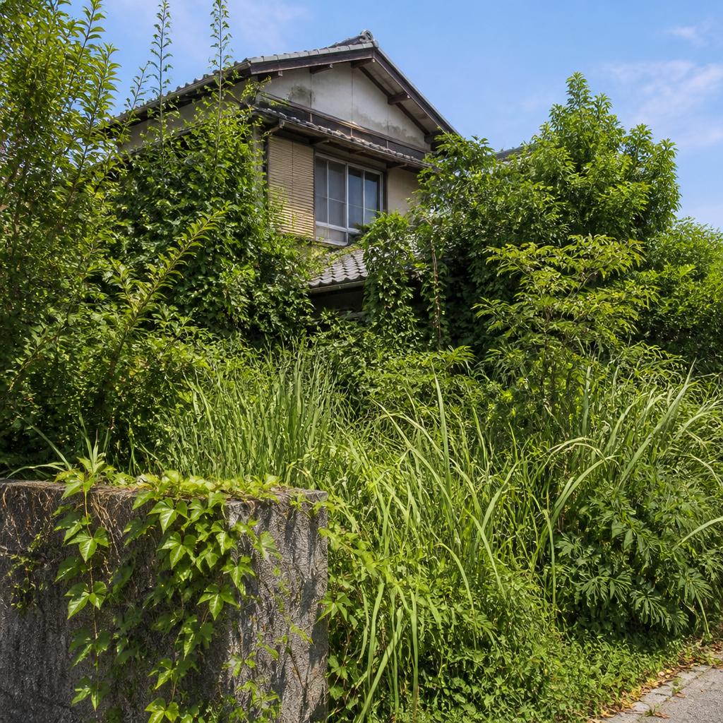 空き家の草木放置が引き起こす苦情を解消！宇土市の伐採・草刈り専門サービス